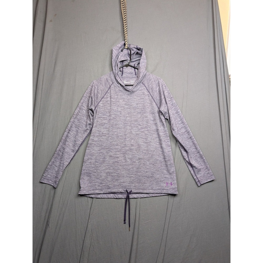 Under Armour Women's Purple Long Sleeve Hoodie Sweatshirt Size Medium